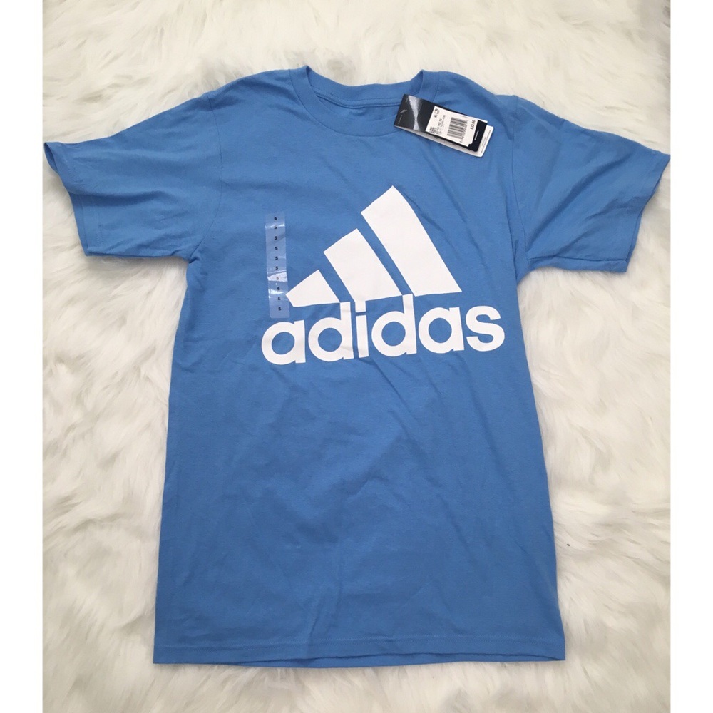 ⬇️$20 LAST ONE NWT Adidas blue tshirt - Picture 2 of 8